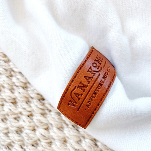 Wanakome Athena Ivory Full-Zip Hoodie S white hooded zip jacket fleece - Picture 8 of 10